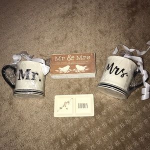 Mr & Mrs Mug Bundle **currently NOT for sale**